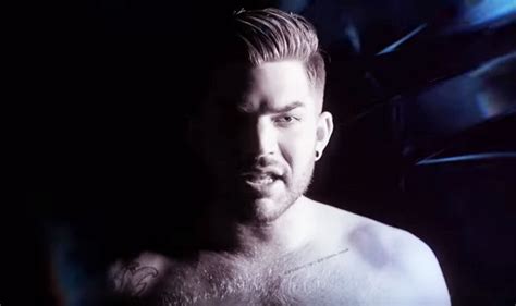 Naked Adam Lambert in Welcome To The Show video